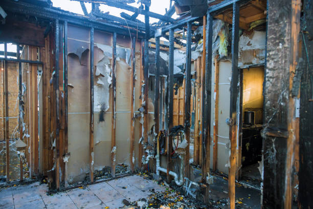 Professional Fire Damage Removal technician working in Augusta, GA
